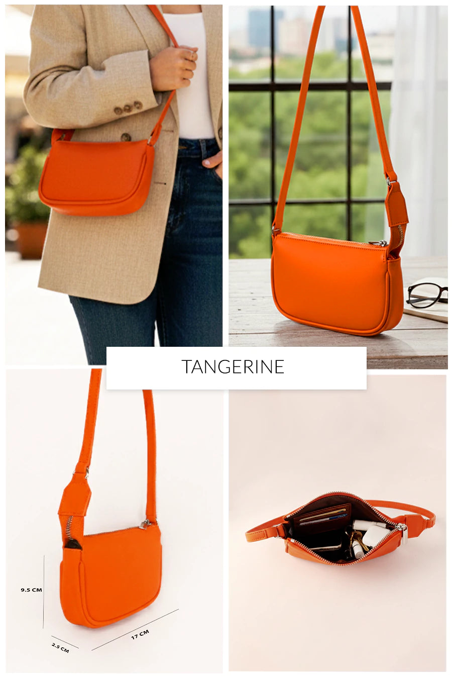 Baby Sling Vegan Leather Shoulder Bag THE HOUSE OF GANGES