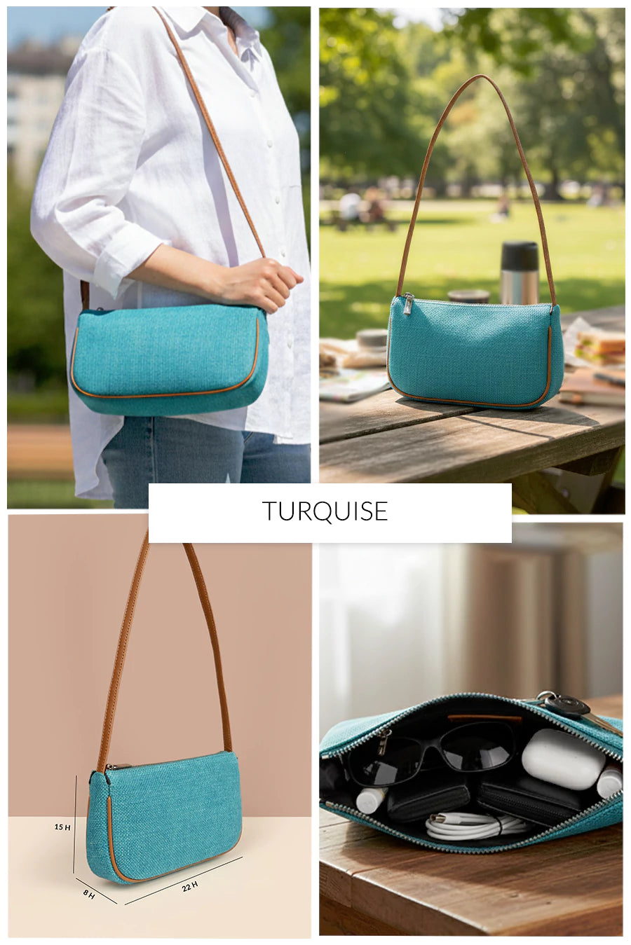Daily Sling Soft Jute Shoulder Bag THE HOUSE OF GANGES
