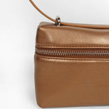 Vienna Vegan Leather Party Wear Sling Bag Sepia Close