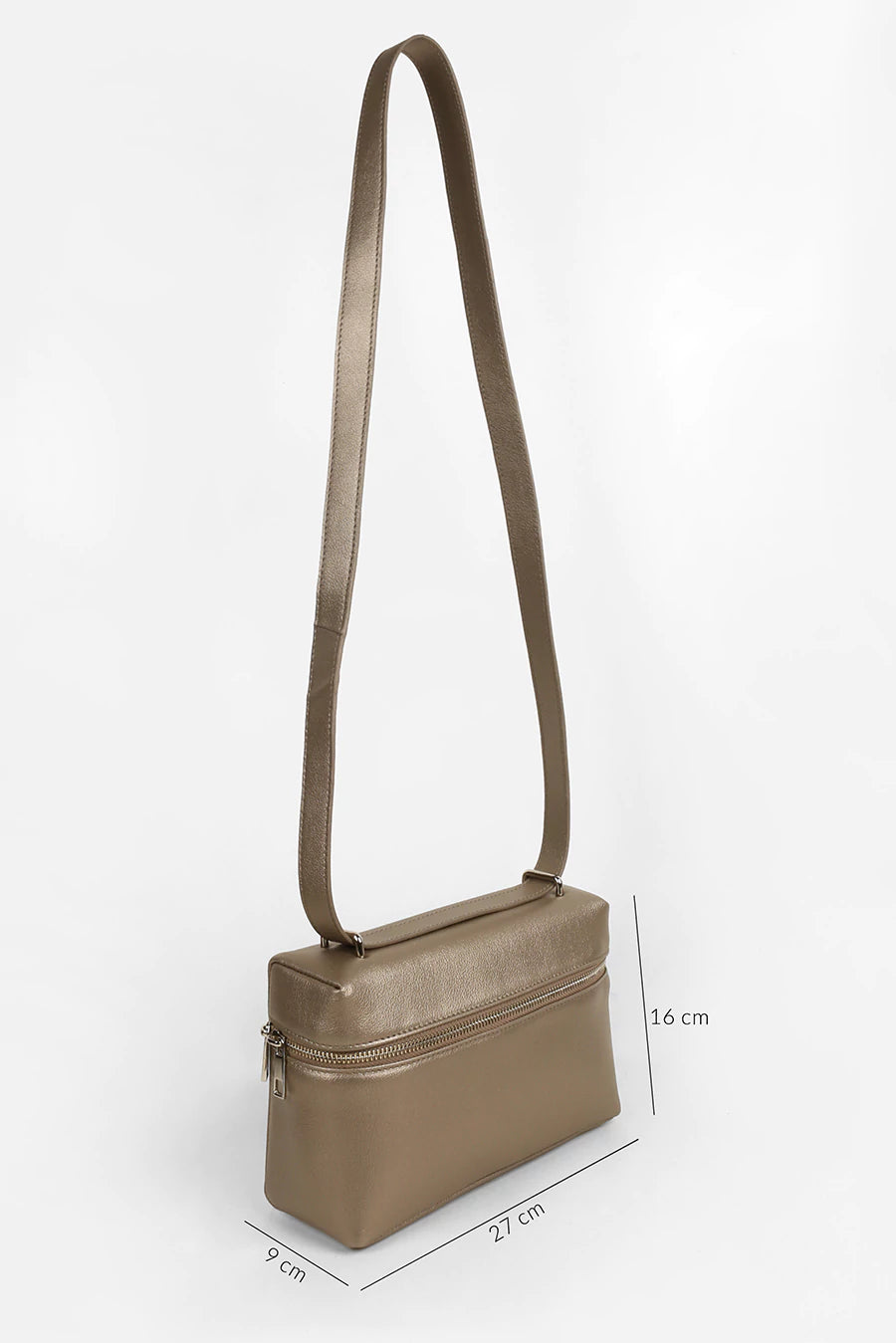 Cruelty Free Women Sling Bag Trout Measurement