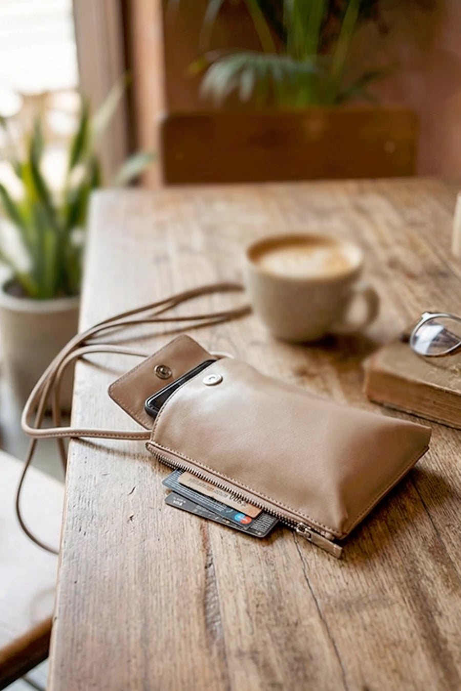 Grace PU Leather Mobile Sling