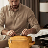 Hurst Vegan Leather Toiletry Bag