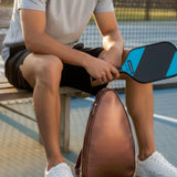 Pickleball Vegan Leather Sling Bag