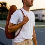Pickleball Vegan Leather Sling Bag