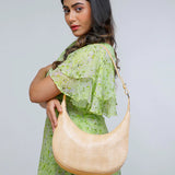 Vegan Moony Women Shoulder Bag Porcelain M2