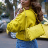 Claire Vegan Women Handbag Citron M1