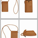Grace Vegan Mobile Sling Bag birch detail